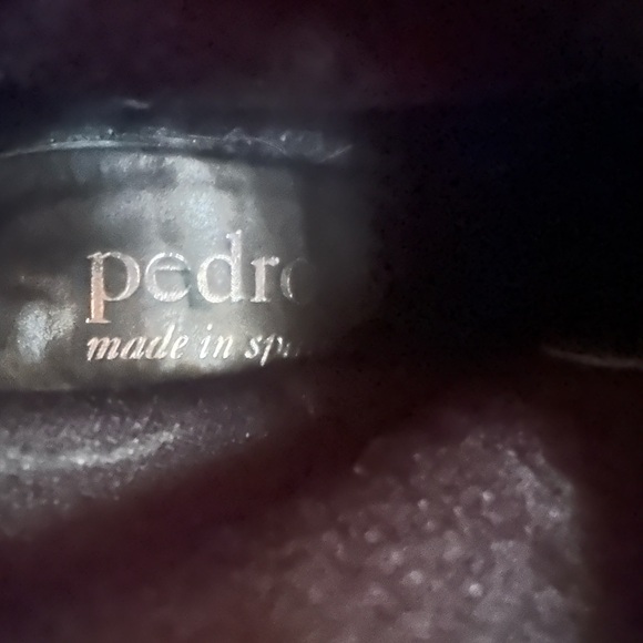 PEDRO GARCIA Women's 65mm Idoia Black Stretch Block Heel Boots - Picture 8 of 9